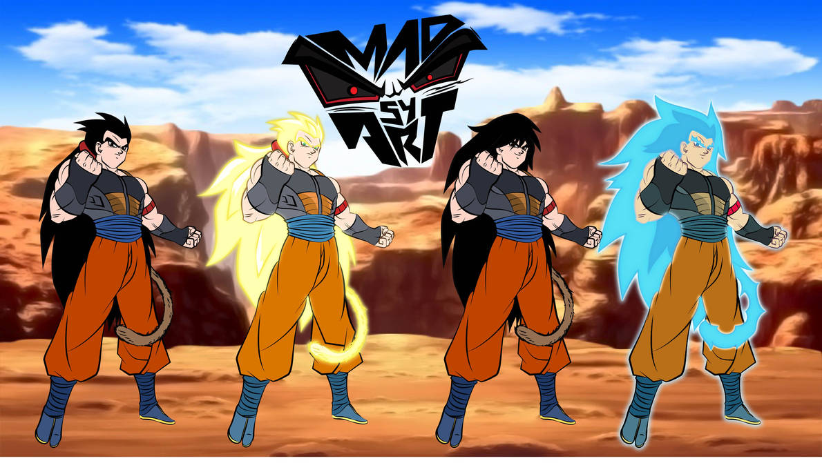 M.L.L Redesign of Good Raditz by MAD-54 on DeviantArt