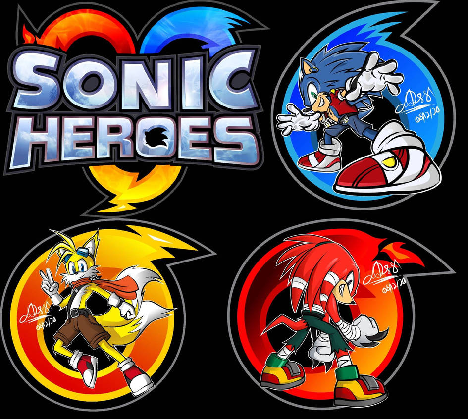 Classic Sonic Heroes Logo by MohammadAtaya on DeviantArt