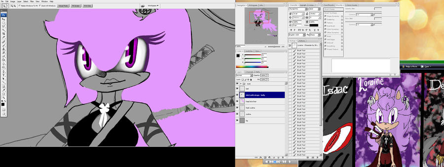 Loraine WIP 1 by kyle-culver Loraine WIP 1 by kyle-culver
