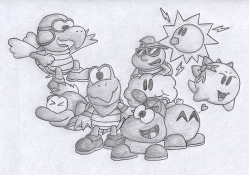 Paper Mario Friends