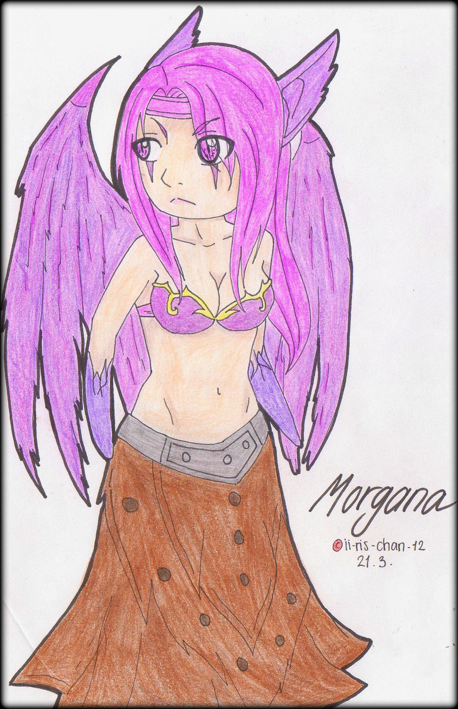 MORGANA - THE FALLEN ANGEL CHIBI