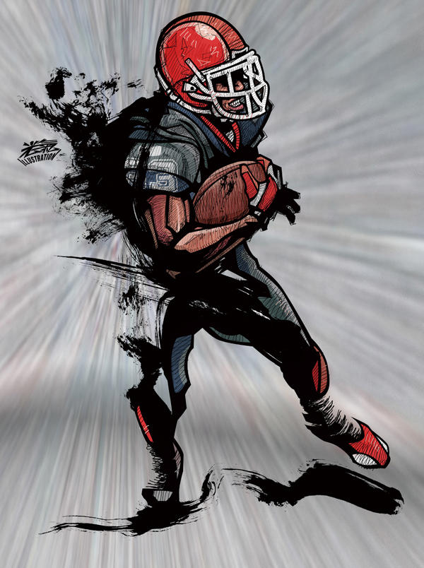 NFL ILLUSTRATION by kwangki on DeviantArt