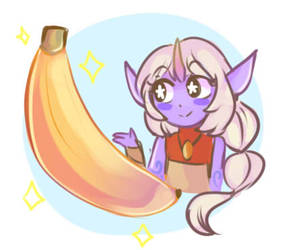 Just a banana