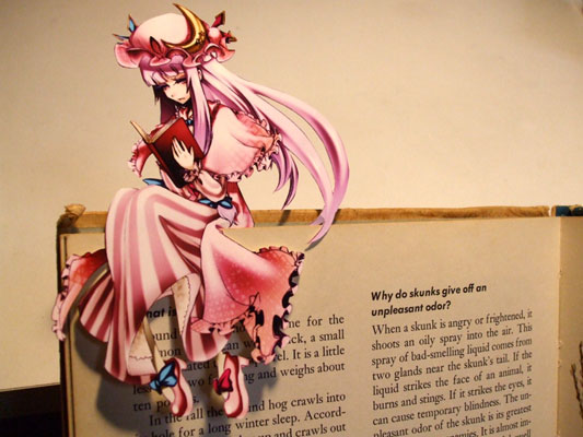 Patchouli bookmark