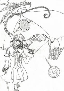 Xerxes Break and his Chain from ''Pandora Hearts''