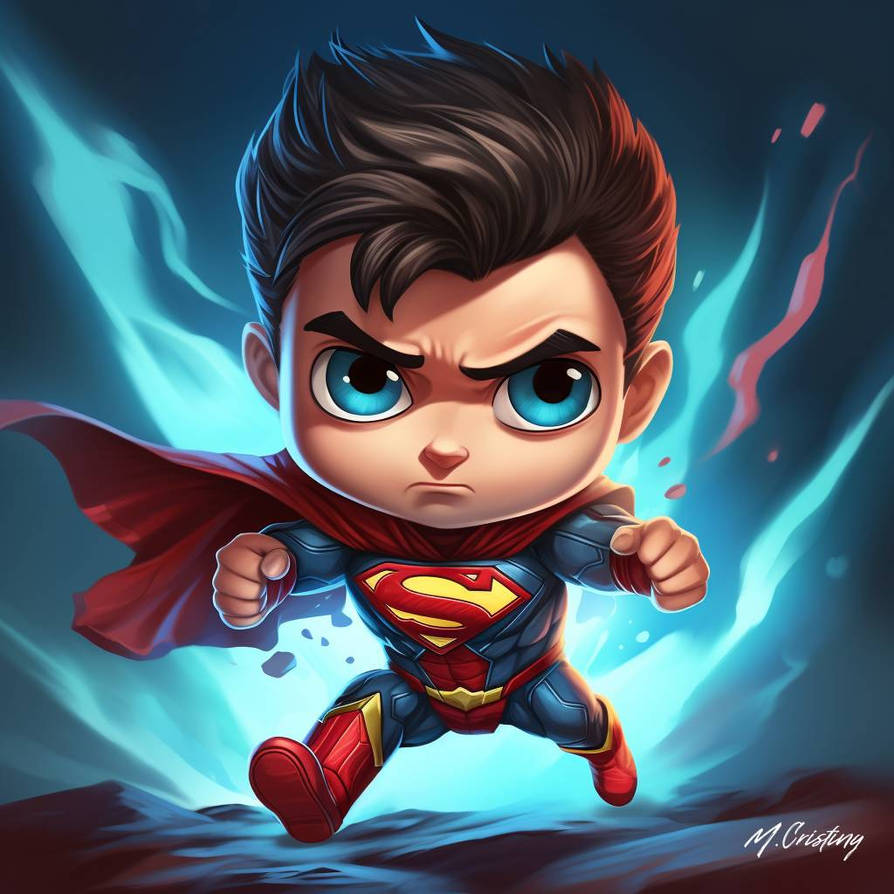 Superman Chibi by MCristiny on DeviantArt