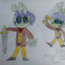 Allison and Mandy as Ultraverse Monks Art Trade wi