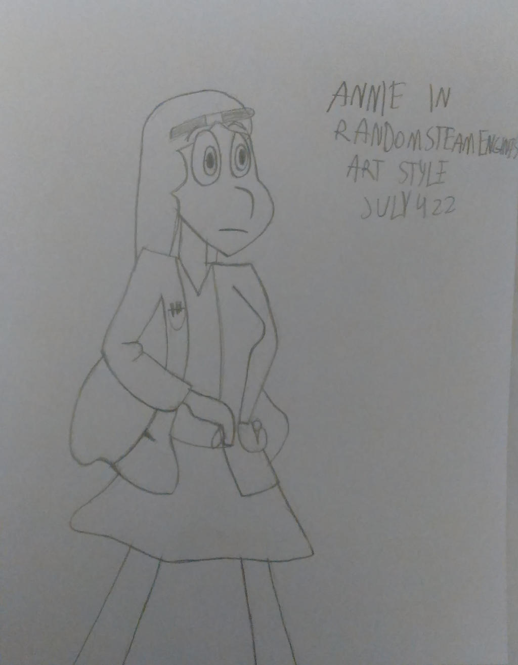 Annie in RandomSteamEngine's Art Style