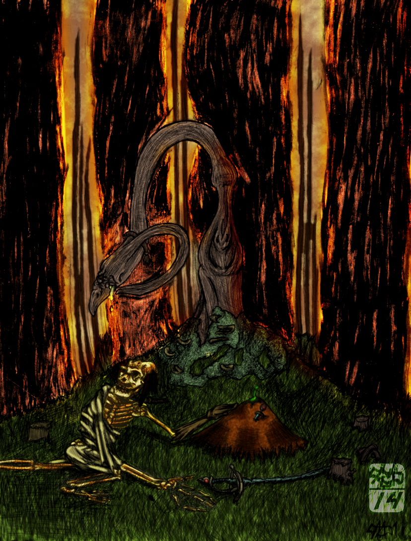 Mandragora's birth in a schwarzwald