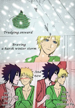 Christmas song - SasuNaru 08