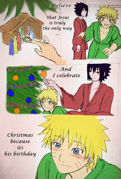 Christmas song - SasuNaru 09