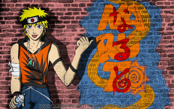 Graffiti Naruto
