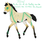 7545 Padro Foal Design by Fay-leigh