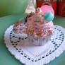 Pretty in Pink Cupcake