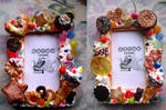 Sweets deco picture frame