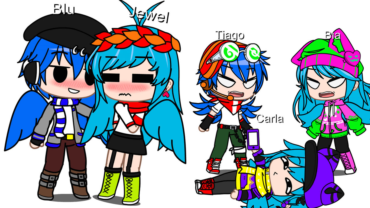 Rio characters offline code only Gacha Club by Adyneo on DeviantArt
