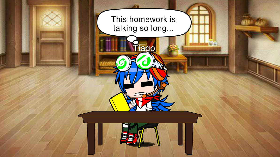 Rio Tiago do hes homework at home by Adyneo on DeviantArt