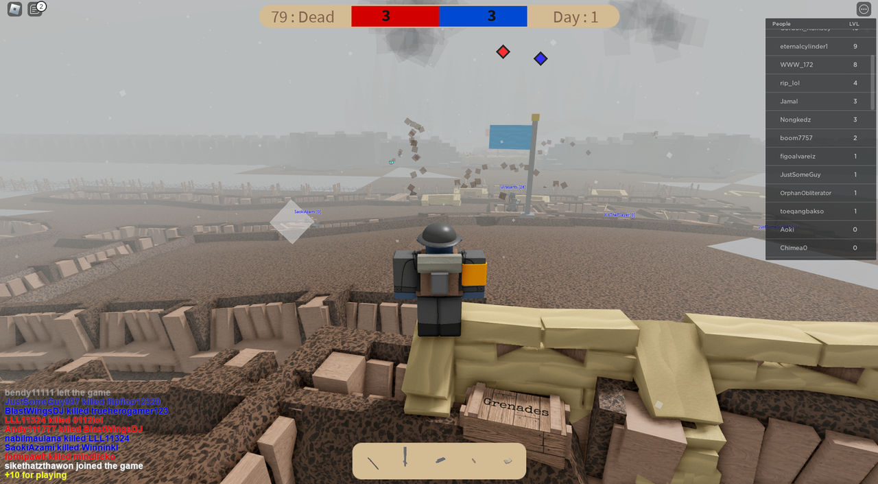 games: Noobs In Combat and Trenches #roblox #fyp #foryou #war