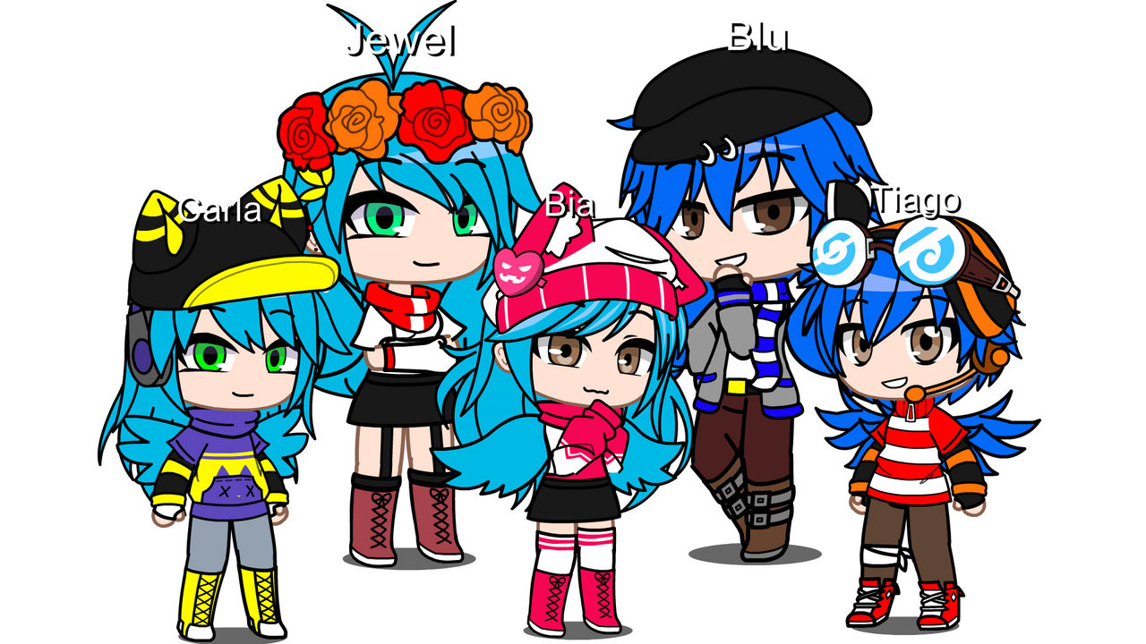 My characters in Gacha Club (Import Codes) by LKGamingART on DeviantArt