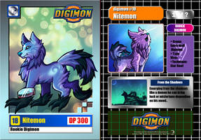 Nitemon Digimon Trading Card