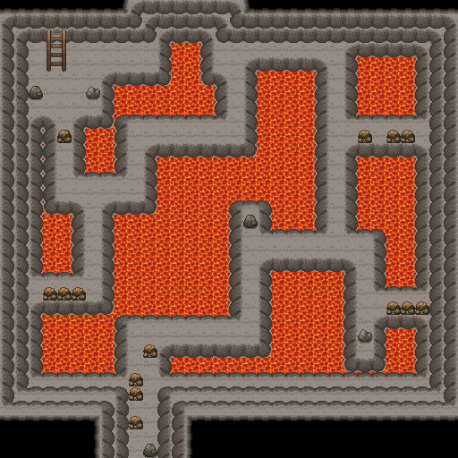 Pokemon Style Monster MMORPG Map Volcano Cave 1F by MonsterMMORPG on ...