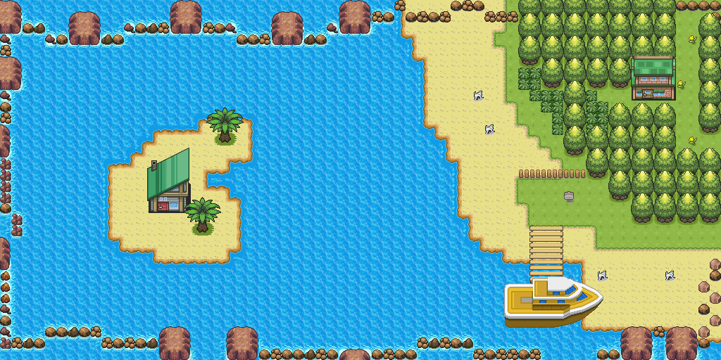 Pokemon Style Monster MMORPG Map Robin Straights