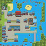 Pokemon Style Monster MMORPG Map Palladium Town