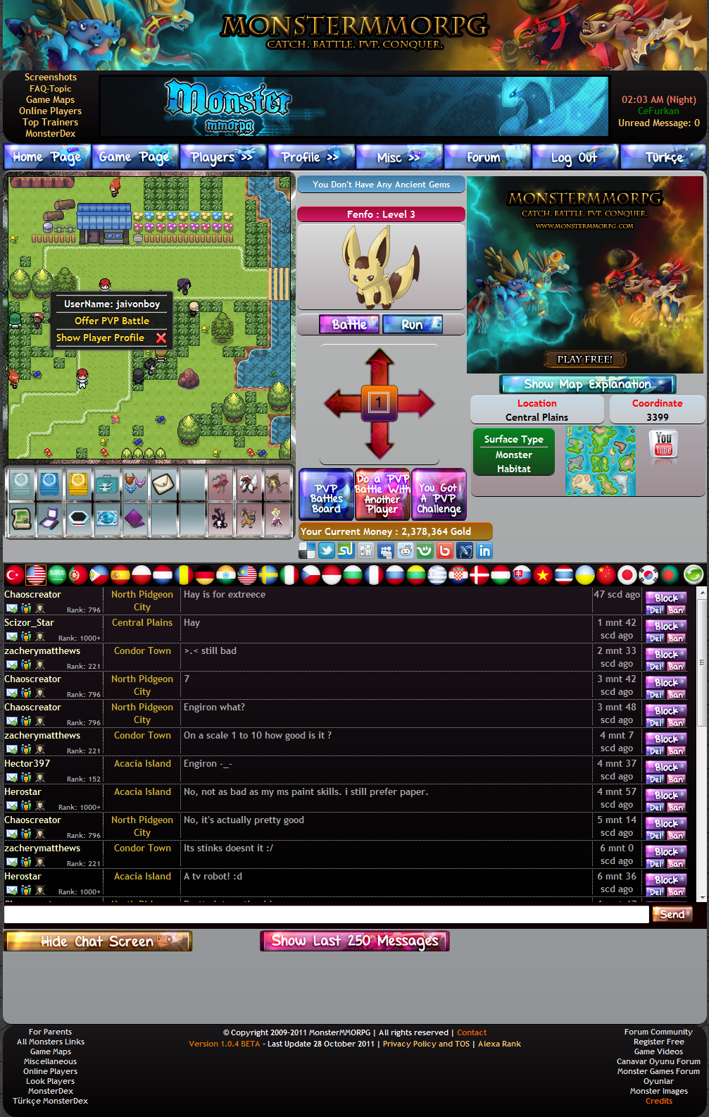Pokemon Style Monster Mmorpg Game Page Screenshot By Monstermmorpg On Deviantart Pokemon Style Monster Mmorpg Game Page Screenshot By Monstermmorpg On Deviantart