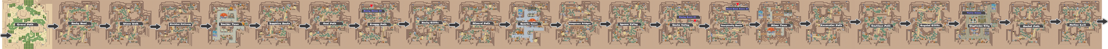 Pokemon Like Monster MMORPG V2 Zone 8 World Map by MonsterMMORPG
