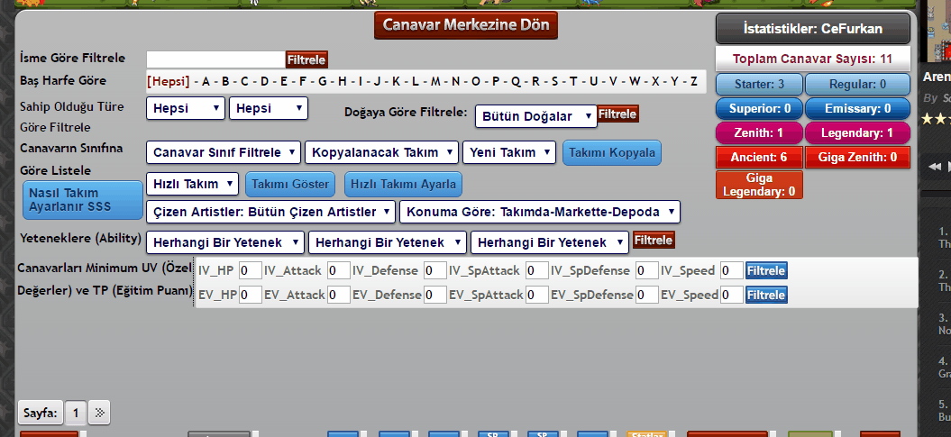 ELO PvP Takimi Nasil Ayarlanir