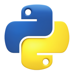 Free To Use 3D Python Logo