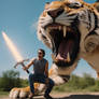 Me And My Pet Tiger :)