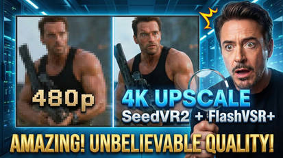 SeedVR2 and FlashVSR+ Studio Level Image and Video