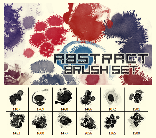 Abstract Brush Set