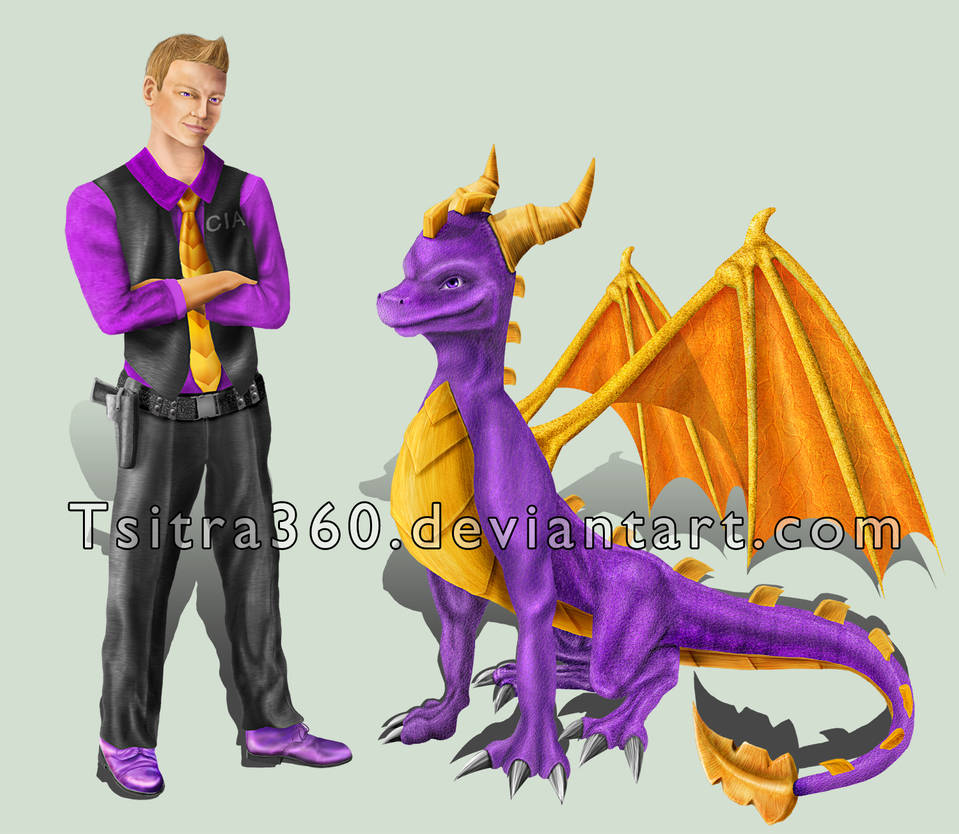 Pychrono Humain Human Spyro Details by Tsitra360 on DeviantArt