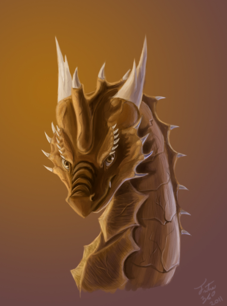 Sand Dragon_Speed Painting