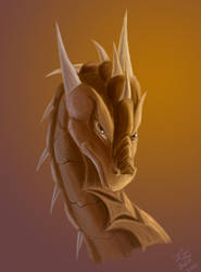 Sand Dragon2_Speed Painting