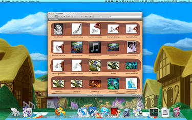Pony dock and Finder BG_Preview