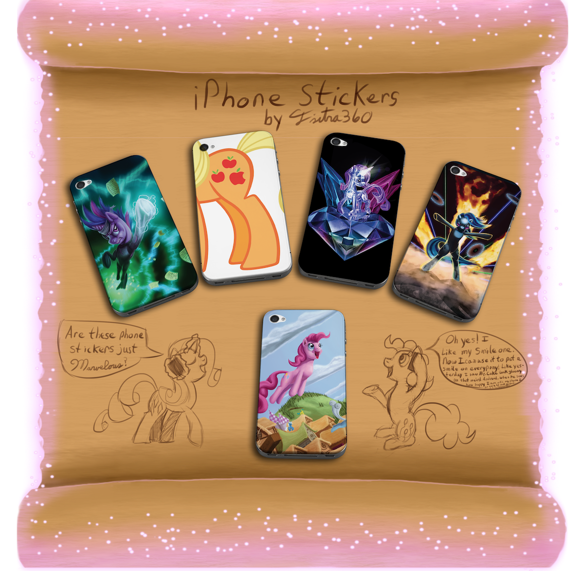 iPhone Sticker Designs_Tsitra360