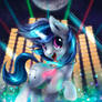 Vinyl Scratch Button