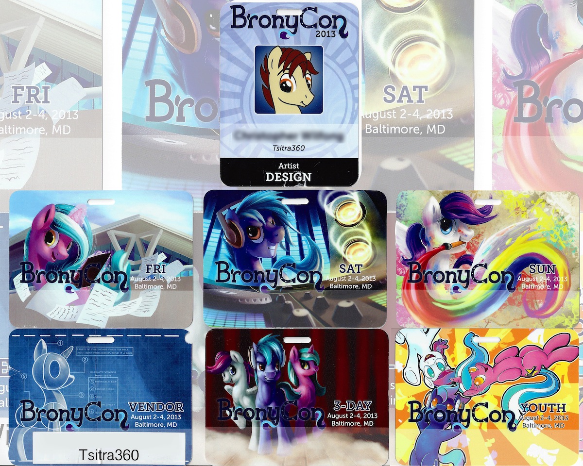 Bronycon Badges!