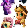 Teen Ponies_SpeedPaints