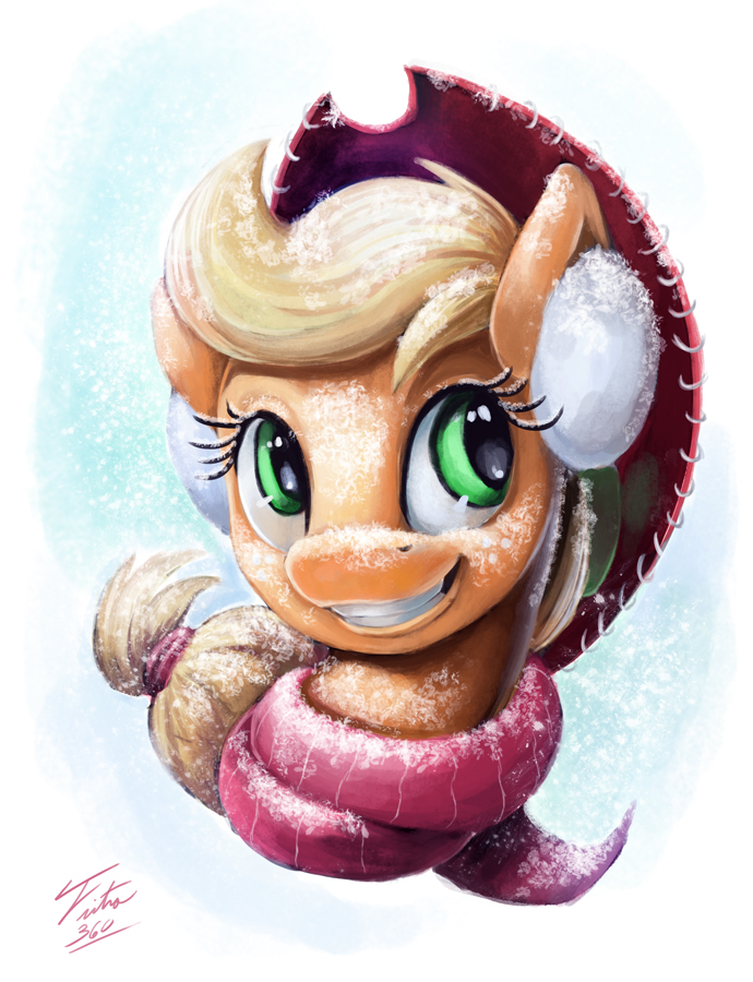 Snow Pony_Applejack
