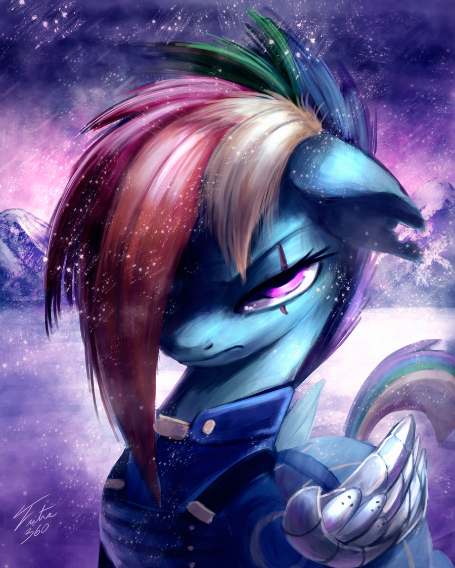 Battle Damaged - SpeedPaint