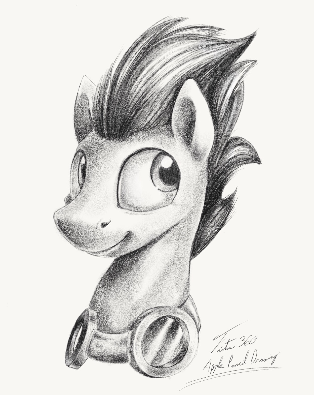 Soarin - Apple Pencil Drawing