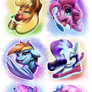 Pony Buttons 2016