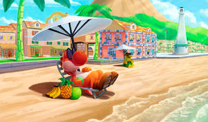 Yoshi Beach Day