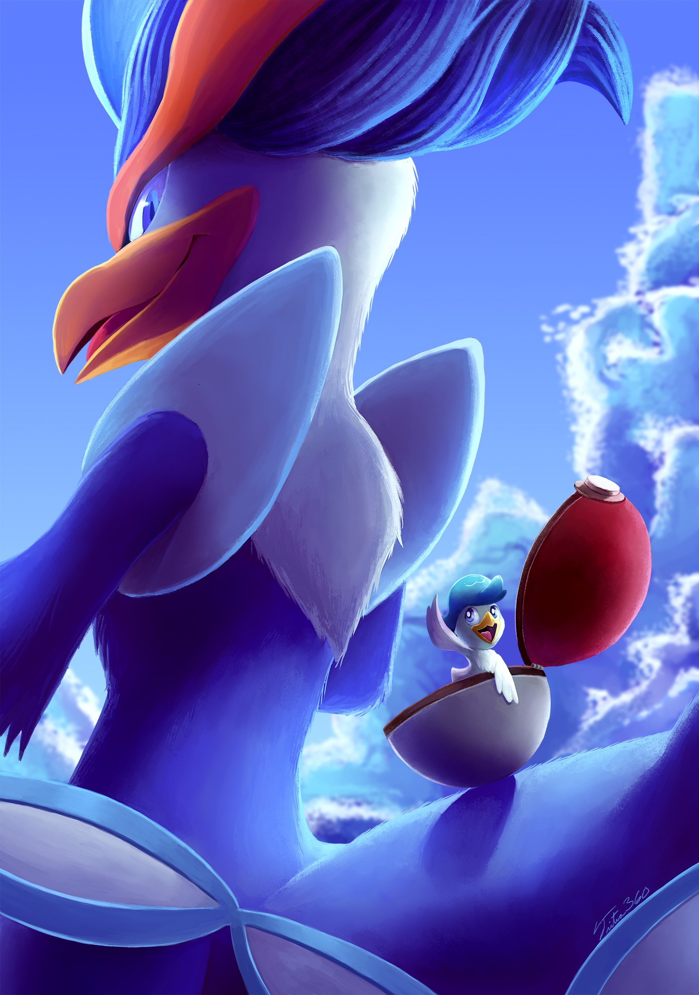 Quaxley Rear View Quaxly by Tsitra360 on DeviantArt