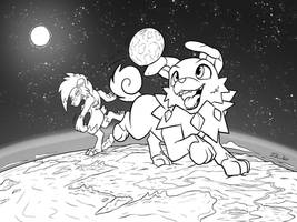 Inktober Toss - Alt