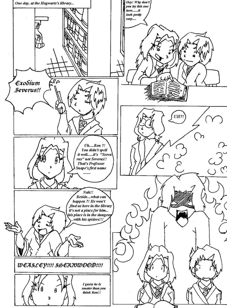Harry Potter - Comic by exotikchix on DeviantArt
